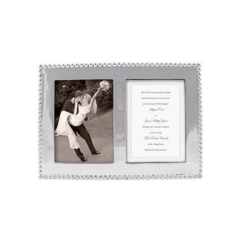 Mariposa Frame - Pearled 5x7 Double